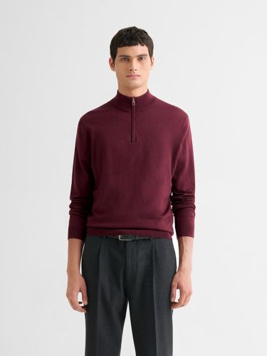 Pull col cheminée en laine Mérinos - Devred - Modalova