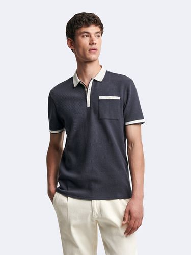 Polo manches courtes en coton bicolore - Devred - Modalova