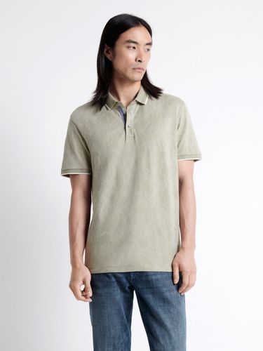 Polo manches courtes fleuri en coton - Devred - Modalova