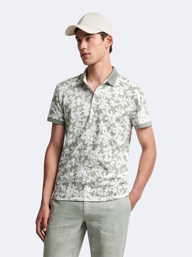Polo manches courtes 100% coton fleuri - Devred - Modalova
