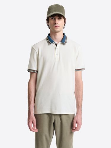 Polo col rayé en coton - Devred - Modalova