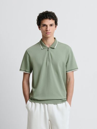 Polo zippé stretch - Devred - Modalova