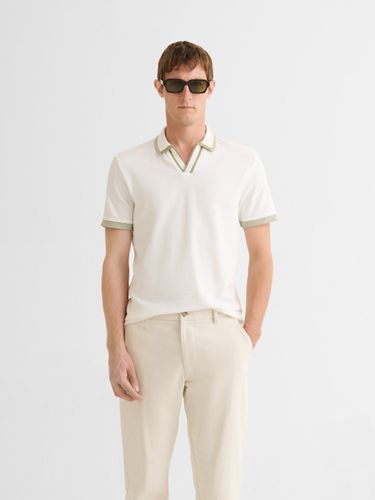 Polo col ouvert en coton - Devred - Modalova