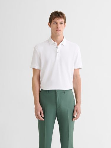 Polo boutonné gauffré - Devred - Modalova