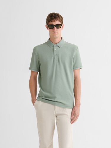 Polo boutonné gauffré - Devred - Modalova