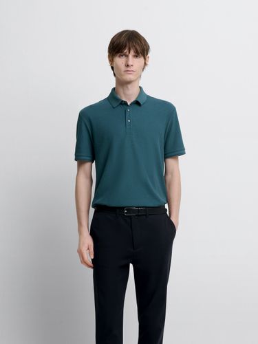 Polo col boutonné gauffré - Devred - Modalova