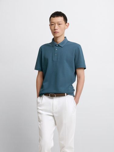 Polo col boutonné en coton - Devred - Modalova
