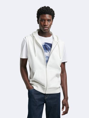 Sweat sans manche à capuche 100% coton - Devred - Modalova