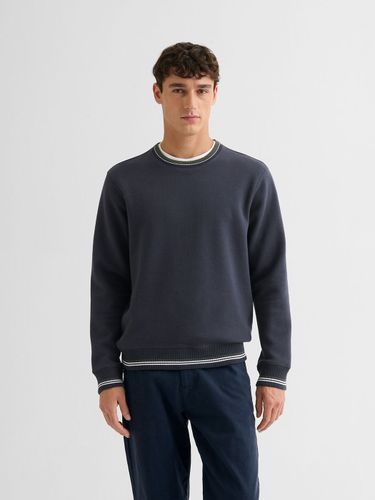 Sweat col rond bicolore - Devred - Modalova