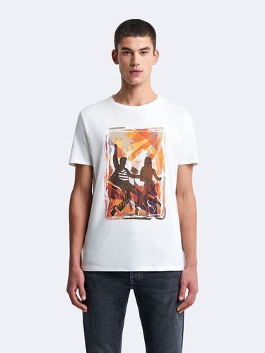 T-shirt col rond coton en conversion - Devred - Modalova