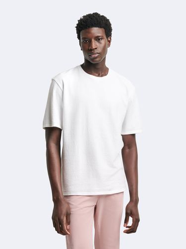 T-shirt col rond en coton éponge - Devred - Modalova