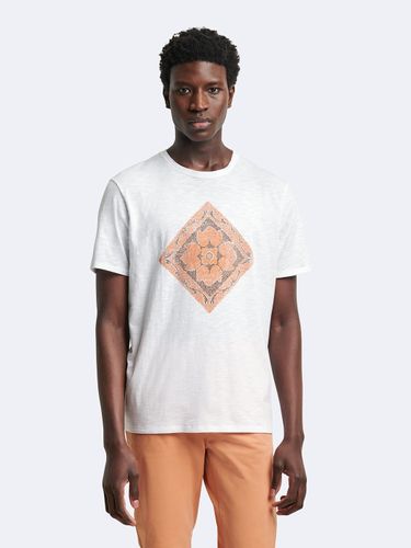 T-shirt 100% coton à motif devant - Devred - Modalova