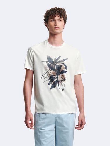 T-shirt 100% coton à motif devant - Devred - Modalova