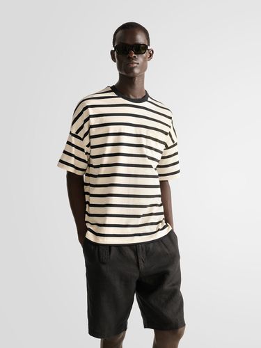 T-shirt col rond marinière - L'atelier - Devred - Modalova