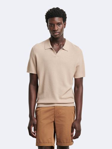 Polo maille col v 100% coton bio - Devred - Modalova