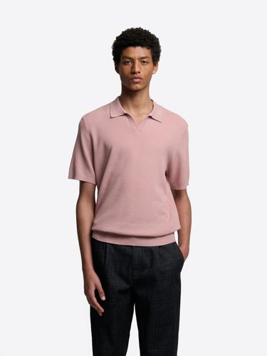 Polo maille col ouvert en coton bio - Devred - Modalova