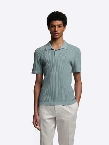 Polo maille boutonné en coton - Devred - Modalova