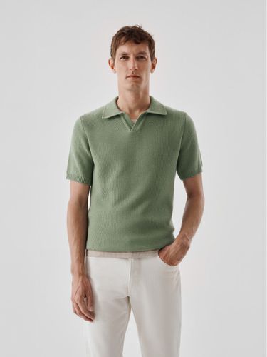 Polo col ouvert en maille - Devred - Modalova
