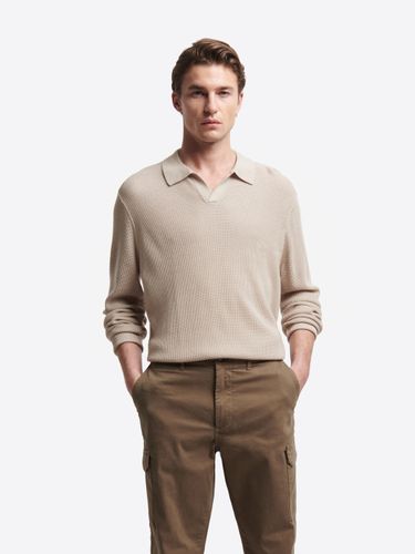Pull polo col derby en lyocell - Devred - Modalova
