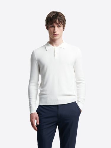 Pull polo col boutonné viscose certifiée - Devred - Modalova