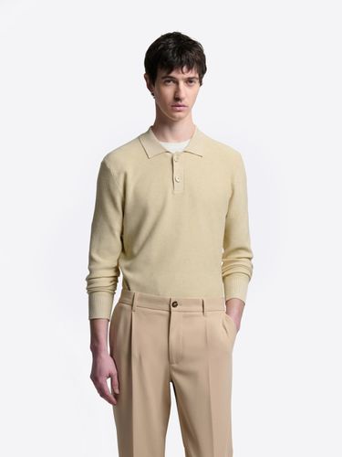 Pull polo col boutonné viscose certifiée - Devred - Modalova