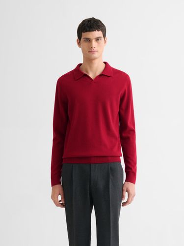 Pull col ouvert en laine et cachemire - Devred - Modalova