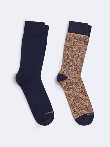 Chaussettes fantaisie en coton bio - Devred - Modalova