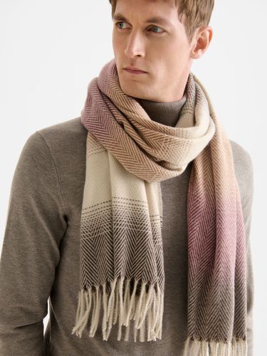 Echarpe plaid à rayures - Devred - Modalova