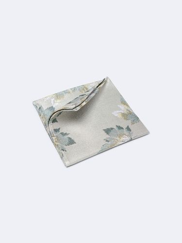 Pochette en soie mélangée fleurie - Devred - Modalova