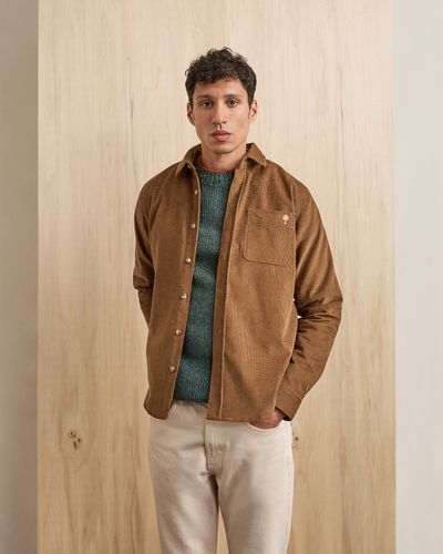 Surchemise marron - FAGUO - Modalova