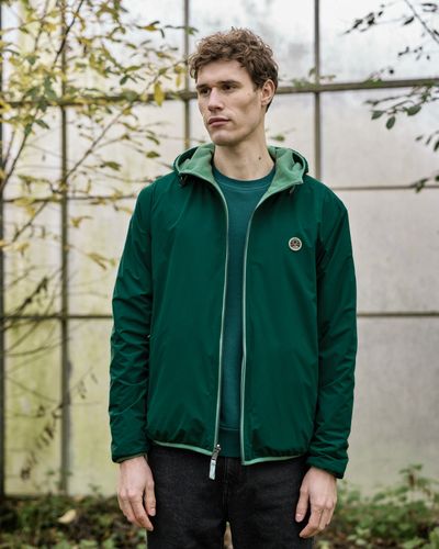 Veste imperméable réversible sapin - FAGUO - Modalova