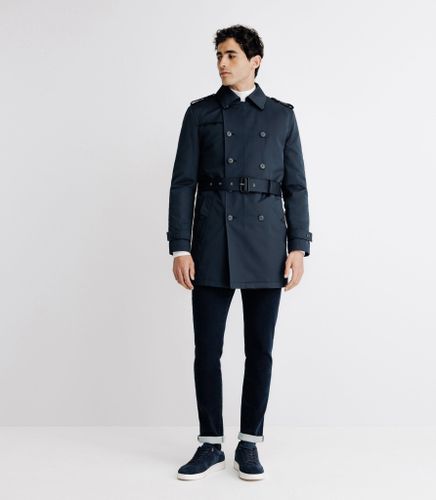 IZAC - Manteau trench marine - IZAC - Modalova