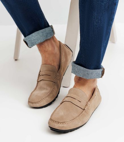 Chaussures bateau en daim - IZAC - Modalova