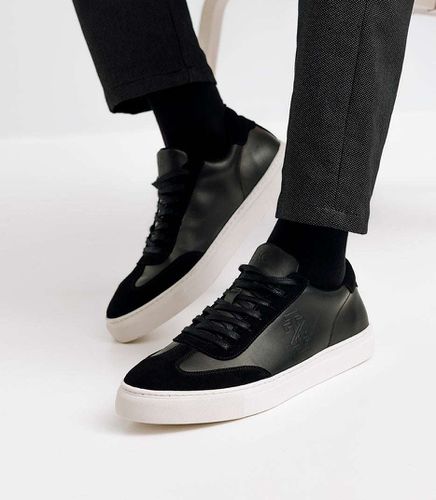 Sneakers à lacets en cuir 41 - IZAC - Modalova