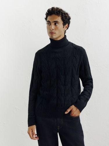 Pull col roulé torsadé - IZAC - Modalova