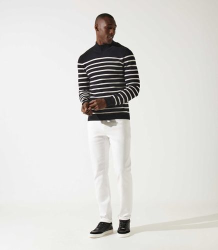 Pull col montant boutonné M - IZAC - Modalova