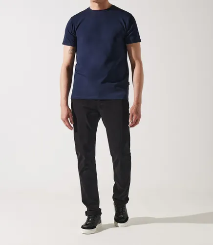 IZAC - T-shirt uni marine GINO - IZAC - Modalova