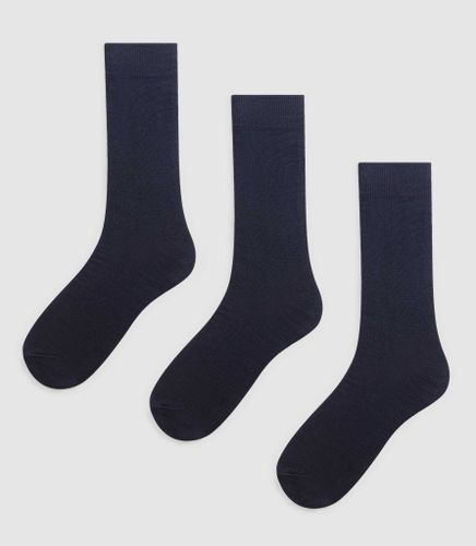 Lot de 3 chaussettes marine RACK - IZAC - Modalova