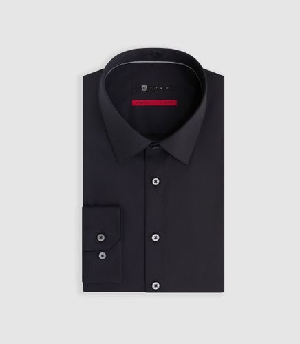 Chemise en popeline stretch ''Malte'' - IZAC - Modalova
