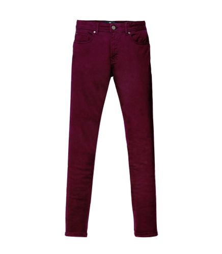 Jean Hydroless stretch bordeaux ''Rio'' - IZAC - Modalova