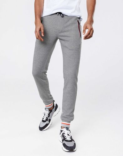 IZAC - Pantalon jogging gris chiné - Izac - Modalova