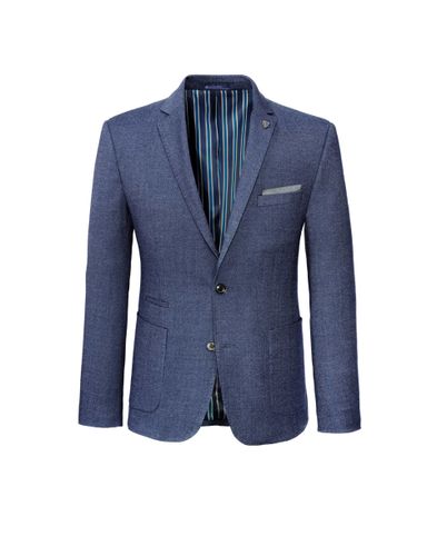 Veste coudières contrastées - Izac - Modalova