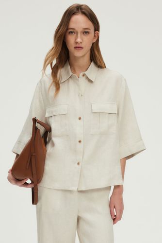 Chemise large en lin - URSE - Couleur : - Taille : - Pablo - Modalova
