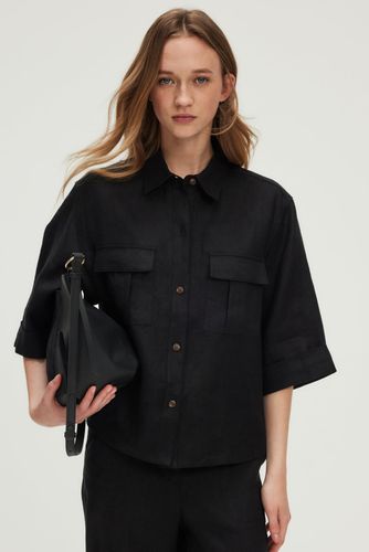 Chemise large en lin - URSE - Couleur : - Taille : - Pablo - Modalova