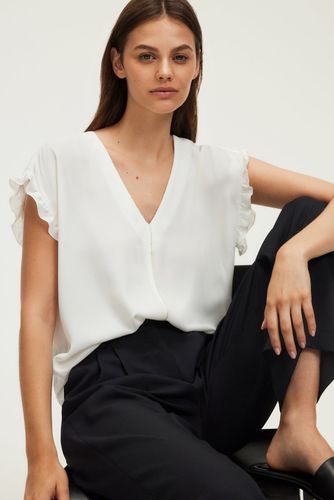 Top fluide à galon argenté - UMA - Couleur : - Taille : - Pablo - Modalova