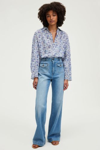Chemise en voile de coton à fleurs - ULLAR - Couleur : - Taille : - Pablo - Modalova