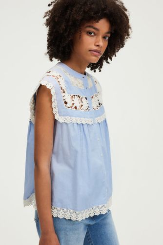 Chemise à galon et dentelle - UTHIA - Couleur : - Taille : - Pablo - Modalova