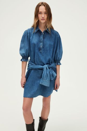 Robe courte et droite en denim - PANDORA - Couleur : - Taille : - Pablo - Modalova