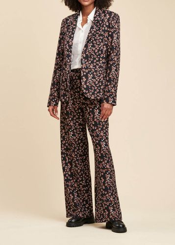 Pantalon ample à imprimé léopard - La Fée Maraboutée - Modalova