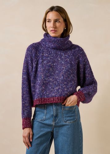 Pull violet - La Fée Maraboutée - Modalova